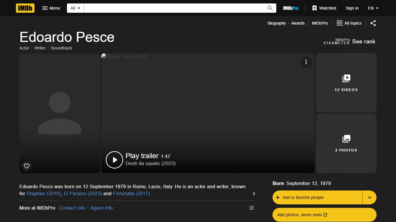 Edoardo Pesce - IMDb